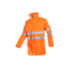 Hi-vis rain jacket 4279 orange size S